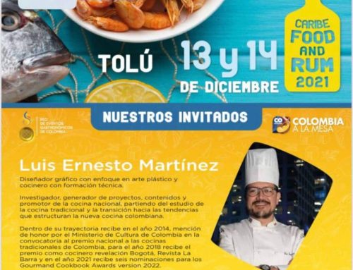 Luis Ernesto Martínez es invitado a Caribe Food and Rum 2021
