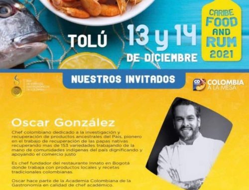 Oscar González invitado a Caribe Food and Rum 2021